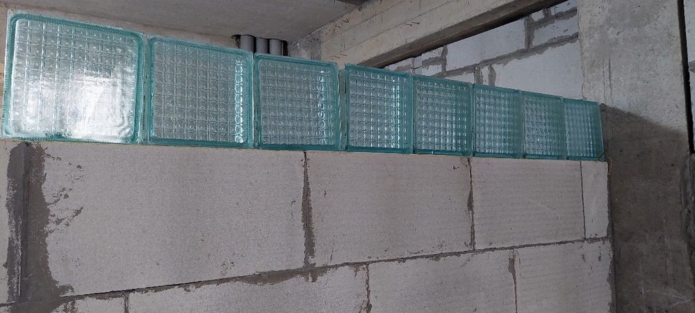 Стекло Блок  б/у