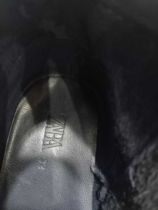 Детски зимни обувки, № 32 от естествена кожа - ЗАРА