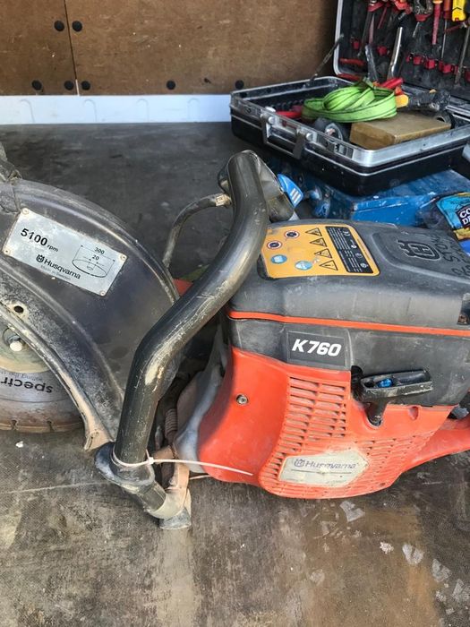 Drujbă tăiat beton,fier Husqvarna K 760