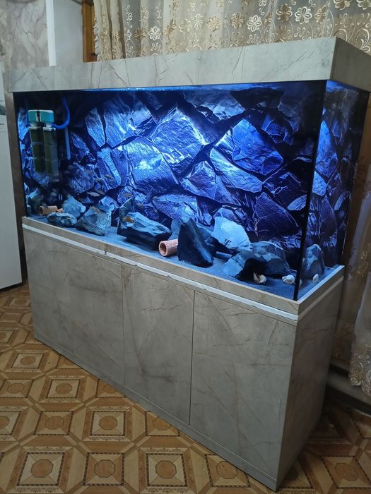 Akvarium 540 litr sampi blan