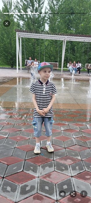 Шорты джинсовые мальчику