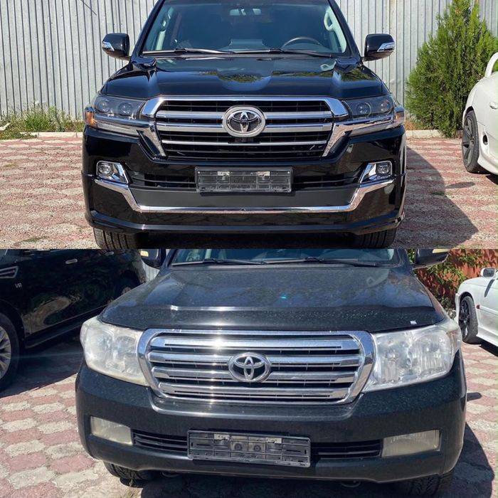 Рестайлинг комплект на Land cruiser 200