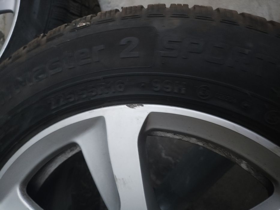 Джанти за Audi A4 B8 със зимни гуми 16 цола