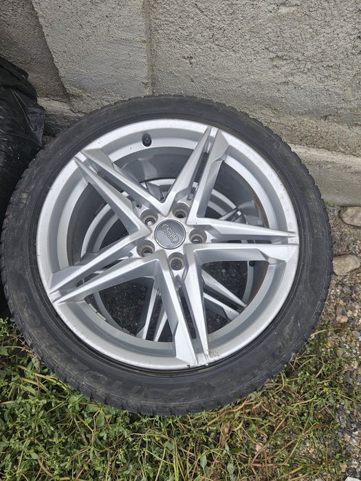 Vand jante 5x112 Audi,  18", ET 40,   cauciucuri 245 / 40 / 18