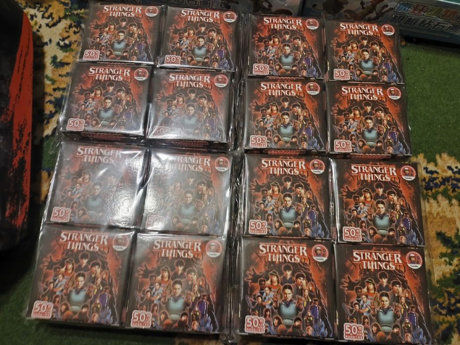 Наклейки очень странные дела