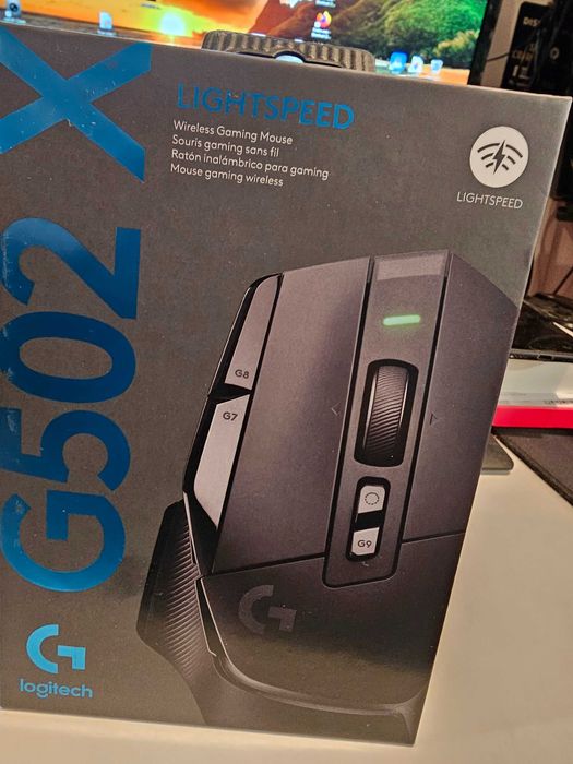 Mouse gaming logitech g502 x lightspeed