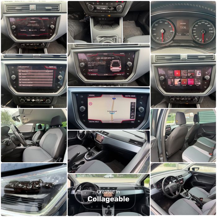Seat Arona -2020-1.0i+Gaz-Full Led-Navi-Variante Auto!