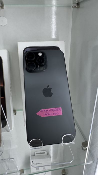 Iphone 16pro max(256)black,Айфон 16про макс(256) Павлодар