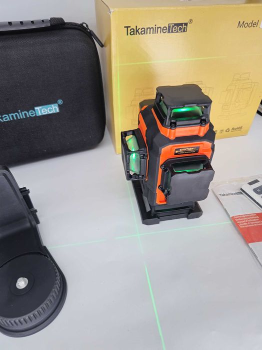 Nivela Laser 4D TakamineTech 16 Linii Control Aplicatie - Nou