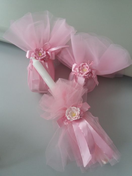 Ритуални свещи с декорация