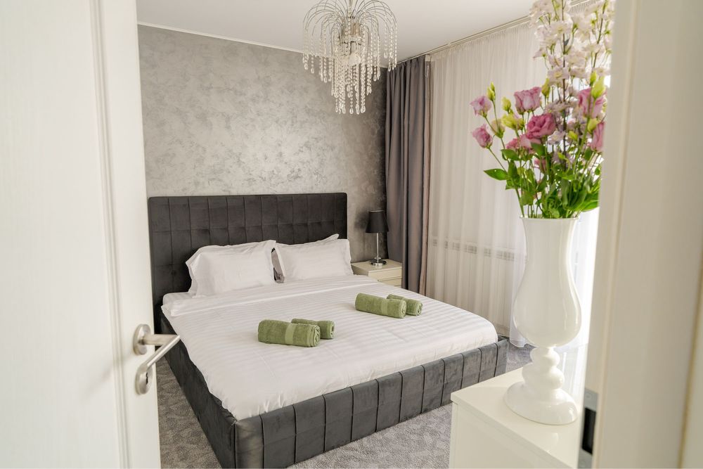 Penthouse Floreasca cu Jacuzzi Sauna Gratar privat