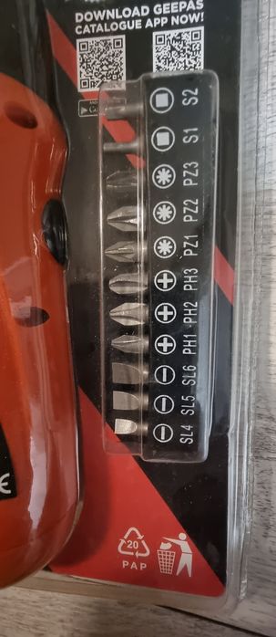 Акумулаторна отферка Geepas