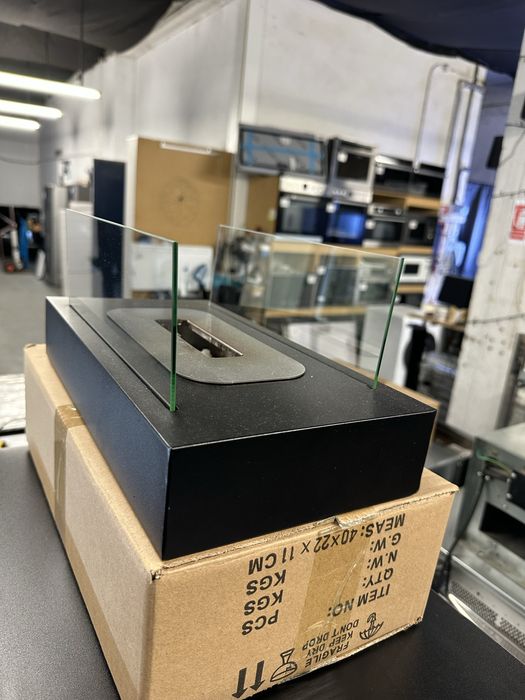 Semineu de masa cu etanol, fara fum