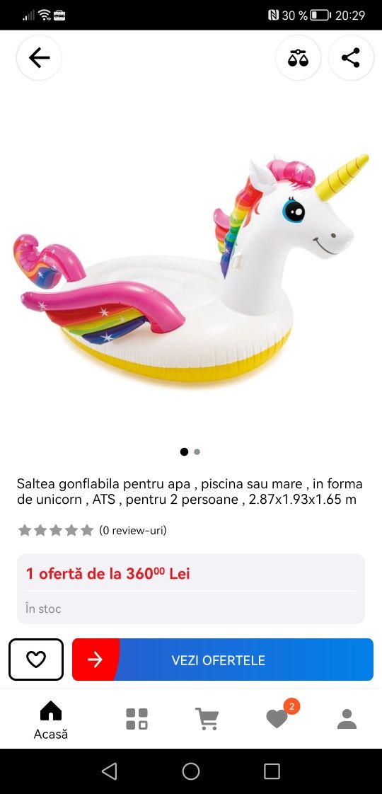 Search engine marketing Stevenson buffet Saltea gonflabila Mega unicorn Bucuresti Sectorul 6 • OLX.ro