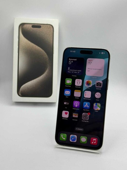 Amanet Lucky Gold VITAN / Iphone 15 PRO MAX / 256 GB 85% BAT 554 INC / Factura / Garantie #54159