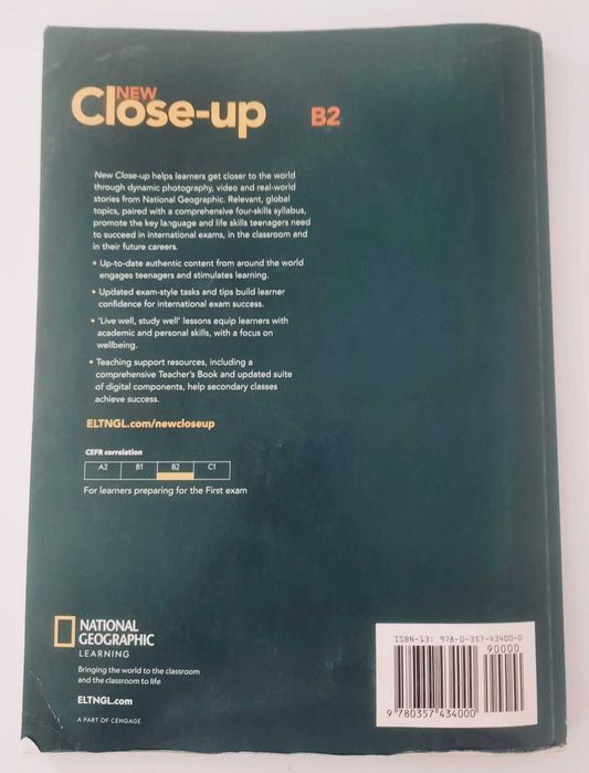 Cartea “New Close-up” de Limba Engleză, Nivel B2