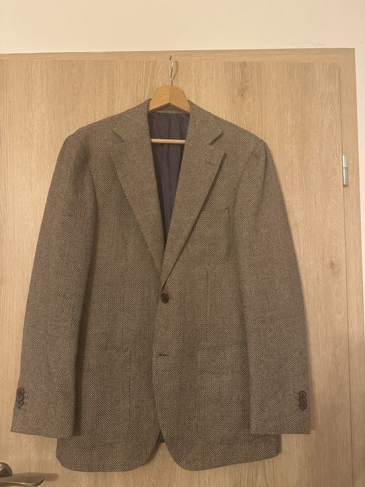 Sacou Suitsupply - material Carlo Barbera (lana, matase, in)