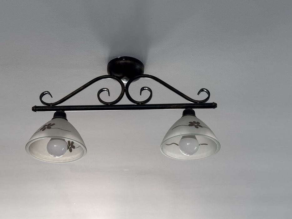 Set de lustre aplicate stil rustic