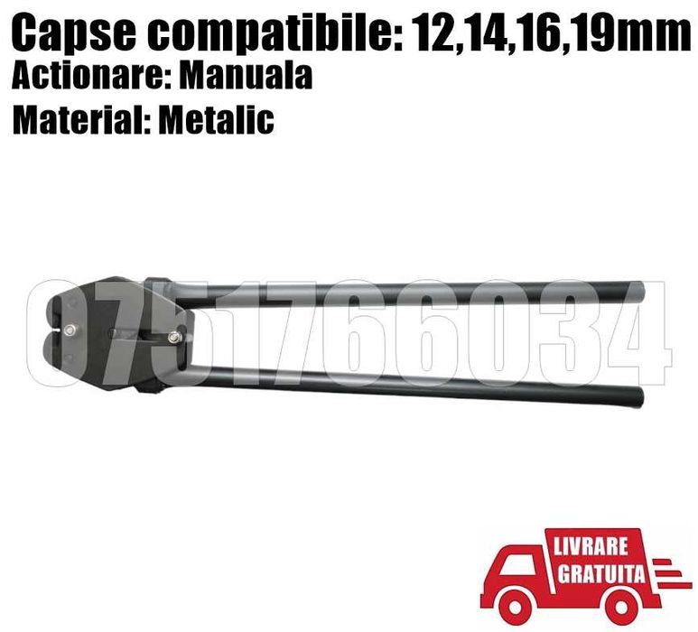 Cleste Aparat Capsare Capse Metalice Banda PET PP Livrat GRATUIT