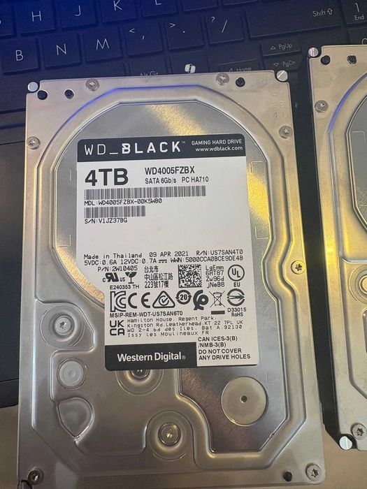 Hard disk GAMING Western Digital Black 4TB SATA3 256MB 3.5inch 100%