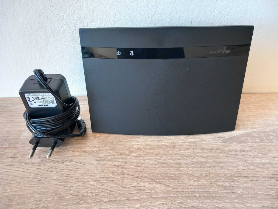 Рутер D-link  в черен цвят