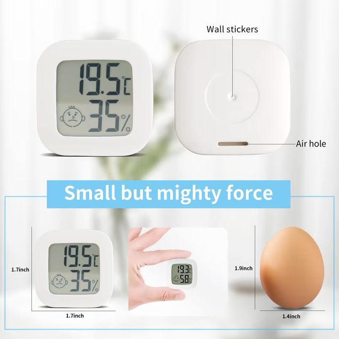 Set de termometru si hidrometru umiditate temperatura casa smart