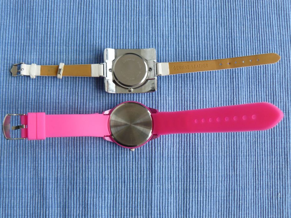 Ceasuri Dama "DISCO", 2 modele,mecanism Quartz curea silicon si piele