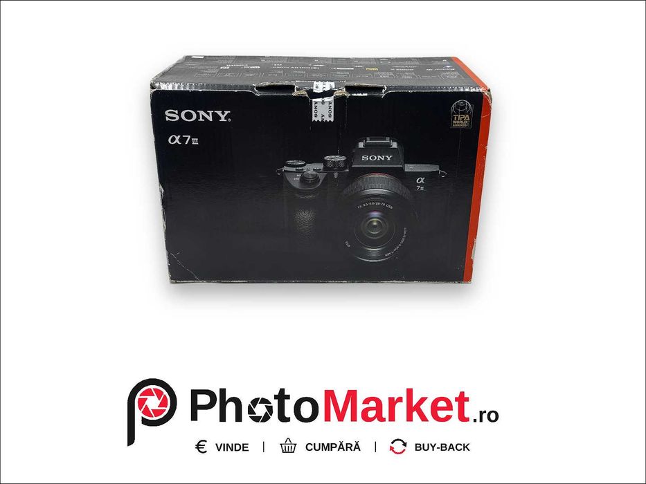 Sony A7 III - 6931 cadre - Factura + Garantie!