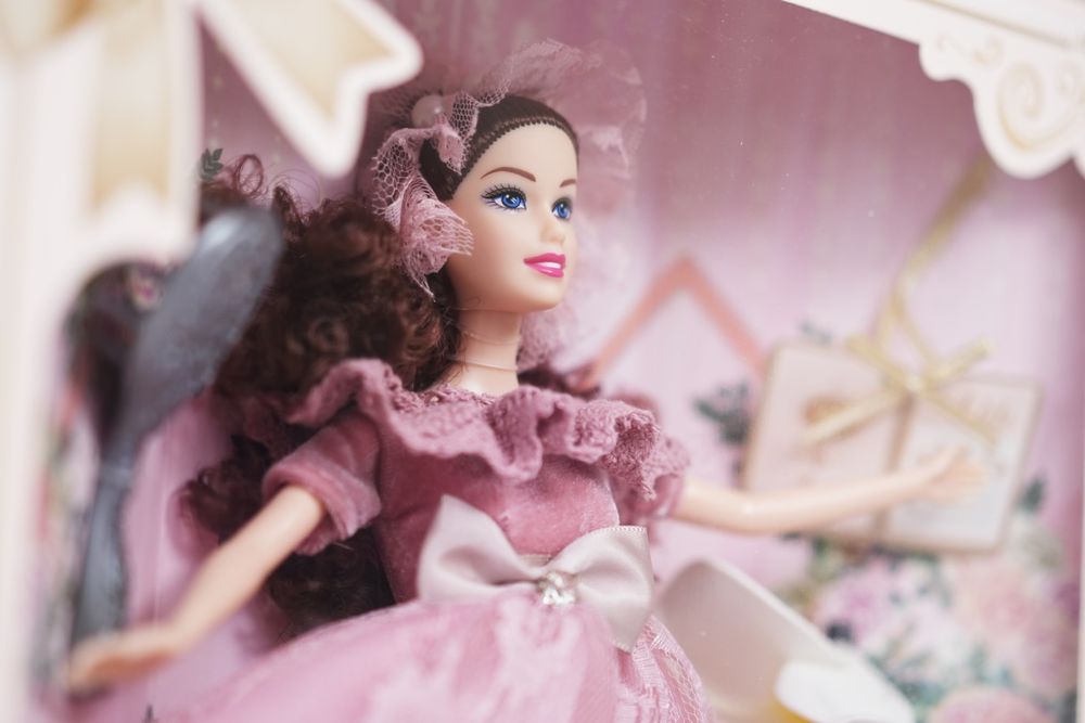 Красивая кукла модель, классическая.