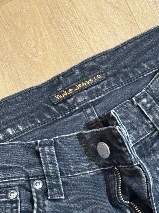 Джинсы серые Nudie Jeans