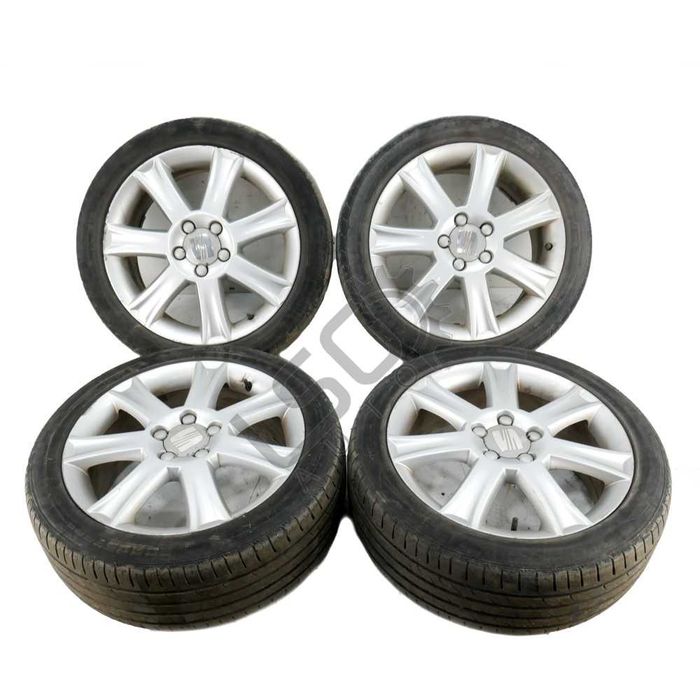 Алуминиеви джанти 5x112 с гуми R17 Seat Leon II 2005-2012 ID:146761