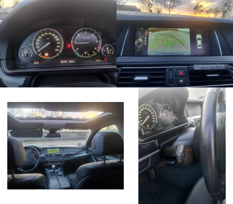Vand BMW F10 520d LCI 2014 • Trapa • Heads Up • Webasto • Camera • Faruri Adaptive • distributie schimbata