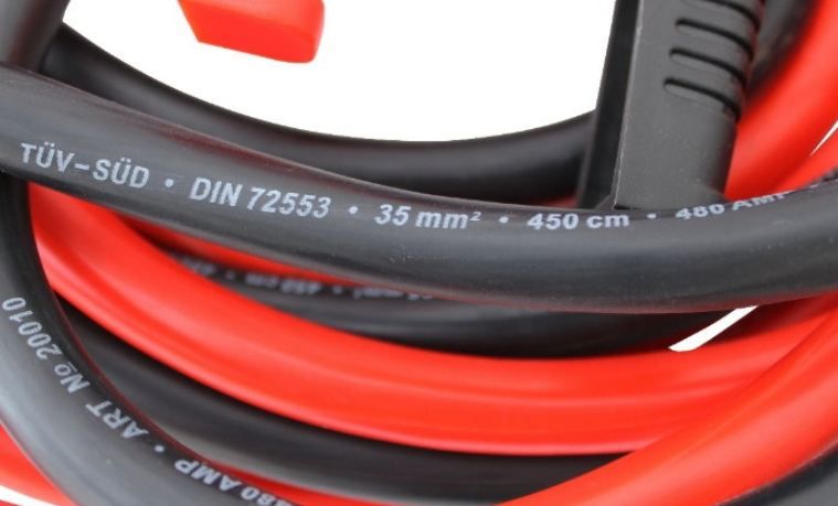 Кабели За Прехвърляне На Ток Усилени 35 квадрата Бензин и Дизел 4.5м