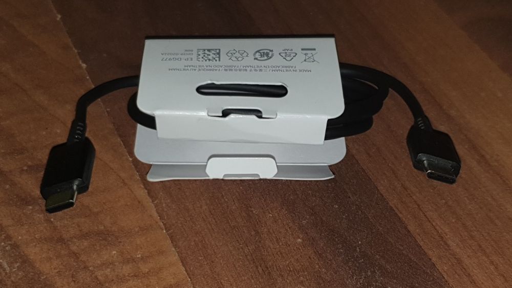 Cablu USB C la USB C 25W original Samsung S10 S20 S21 Note20
