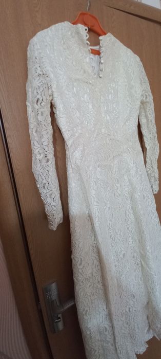 Ретро булчинска рокля - 1970г.