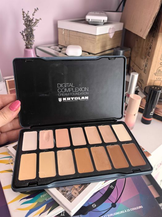 Козметика Kryolan, the balm, Armani, Dior, BH, Revolution, Nyx