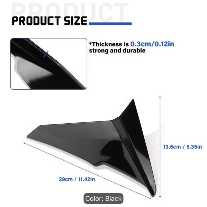 Deflectoare Vant Honda ADV350 2022-2025 | Wind deflectors Honda ADV350