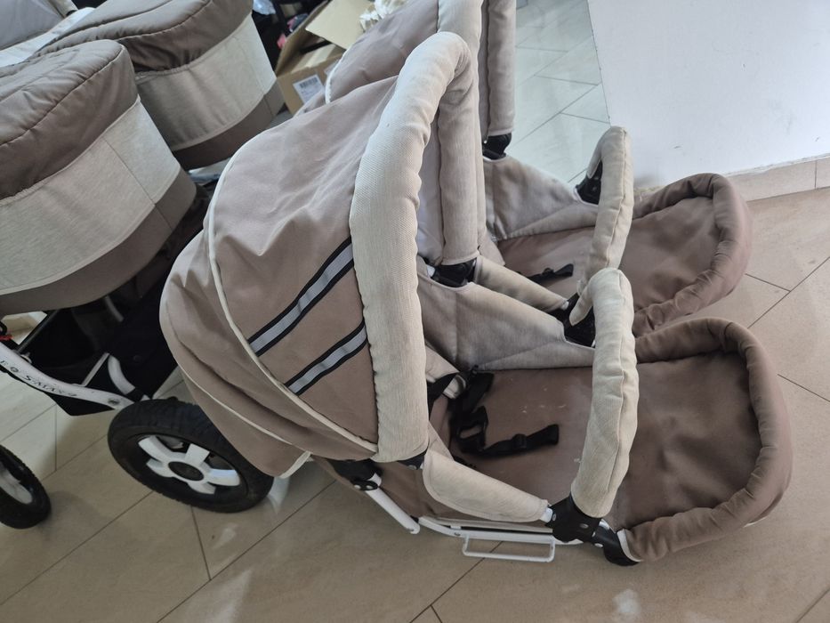 Детска количка за близнаци - NIO S-max Double