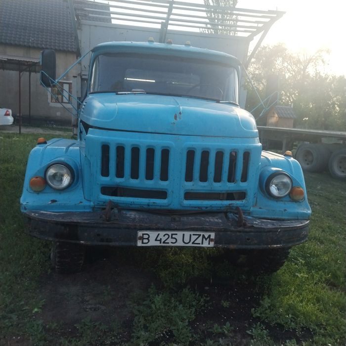 Зил с прицепом бортовой