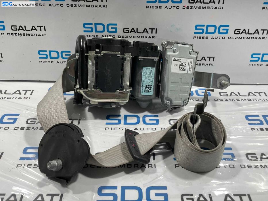 Centura Siguranta Dreapta Fata Pasager Mercedes Clasa E Class W212 S212 2009 - 2016 Cod A2128607685 [L3907]