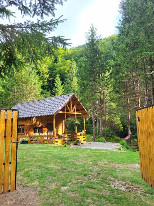Cabana la munte, pe Valea Moasei, în apropiere de Sibiu