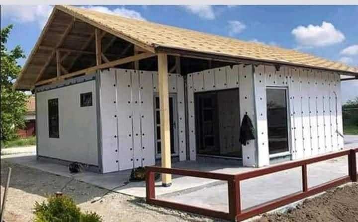 Case pe structura metalica