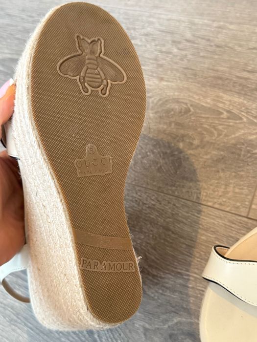 Сандали Gucci с платформа 38н
