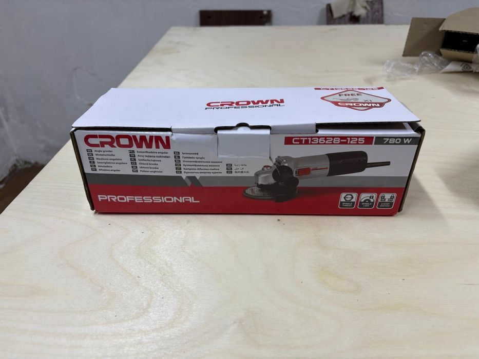 болгарка crown 125