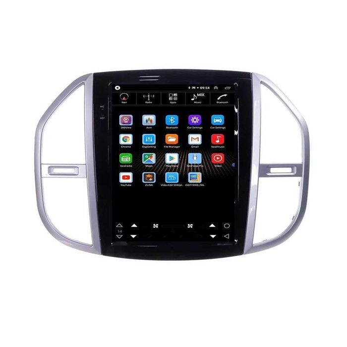 Navigatie Dedicata Tesla Mercedes Vito (2014-2021), BT, Wi-Fi, Carplay