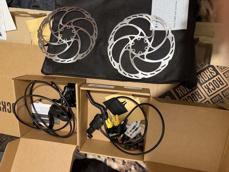 Vând frâne Magura Louise – NOI, cu discuri incluse