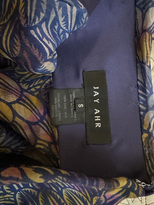 Платье шелковое короткое