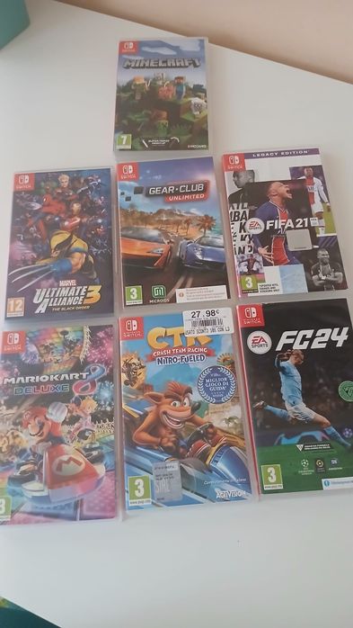 Nintendo Switch cu jocuri