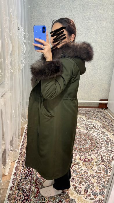 Парка зимняя женская