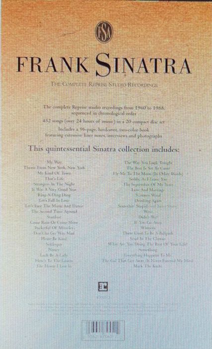 Frank Sinatra – The Complete Reprise Studio Recordings (CD)